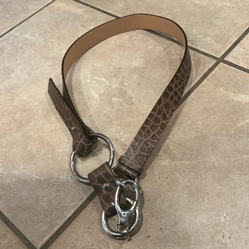 Women`s Belt  Tan Belt small up to 27”